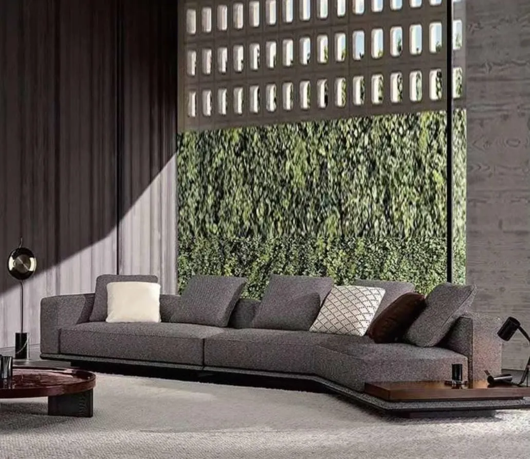 Luxury Minimal Fabric Sofa